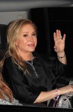 KATHY HILTON Arrives at Paris Hilton
