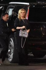 KATHY HILTON Arrives at Paris Hilton