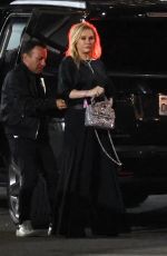 KATHY HILTON Arrives at Paris Hilton