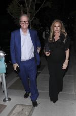 KATHY HILTON Leaves Chez Mia After Dinner in West Hollywood 10/05/2024