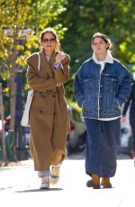 KATIE HOLMES and SURI CRUISE Out and About in New York 10/17/2024