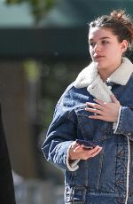 KATIE HOLMES and SURI CRUISE Out in New York 10/16/2024