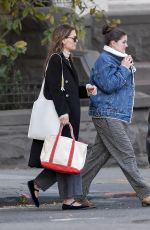 KATIE HOLMES and SURI CRUISE Out in New York 10/16/2024