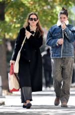 KATIE HOLMES and SURI CRUISE Out in New York 10/16/2024