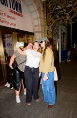 KATIE HOLMES Arrives at Her Broadway Play Our Town in New York 10/23/2024