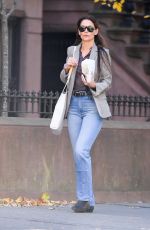 KATIE HOLMES Out and About in in New York City 10/27/2024