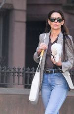 KATIE HOLMES Out and About in in New York City 10/27/2024