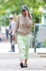 KATIE HOLMES Out and About in New York 10/02/2024