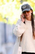 KATIE HOLMES Out and About in New York 10/05/2024