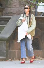 KATIE HOLMES Out and About in New York 10/09/2024