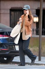 KATIE HOLMES Out and About in New York 10/19/2024