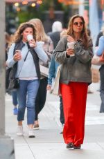 KATIE HOLMES Out for a Coffee in New York 10/17/2024