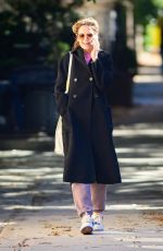 KATIE HOLMES Out for a Morning Walk in New York 10/25/2024