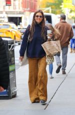 KATIE HOLMES Out for Coffee in New York 10/27/2024