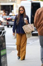 KATIE HOLMES Out for Coffee in New York 10/27/2024