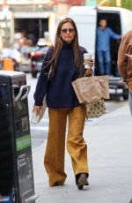 KATIE HOLMES Out for Coffee in New York 10/27/2024
