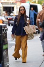 KATIE HOLMES Out for Coffee in New York 10/27/2024