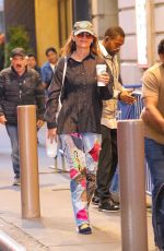 KATIE HOLMES Out for Coffee in New York City 10/04/2024