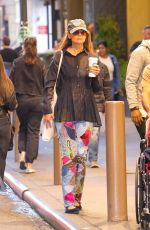 KATIE HOLMES Out for Coffee in New York City 10/04/2024