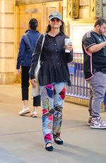 KATIE HOLMES Out for Coffee in New York City 10/04/2024