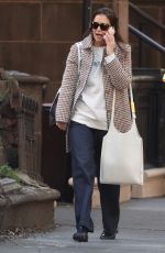 KATIE HOLMES Out in New York City 10/12/2024