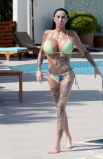 KATIE PRICE in Bikini on Holiday in Cyprus 09/30/2024