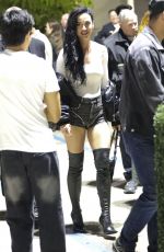 KATY PERRY Leaves Charli XCX and Troy Sivan