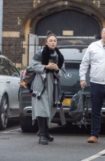 KATYA JONES and Wynne Evans Arrives for Rehearsals in Cardiff 10/16/2024