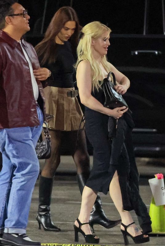 KELLY OSBOURNE and SHANINA SHAIK Arrives at Paris Hilton