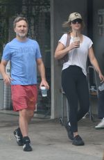 KELLY RIZZO and Breckin Meyer at Alfred Coffee in Los Angeles 10/28/2024