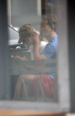 KELLY RIZZO and Breckin Meyer at Alfred Coffee in Los Angeles 10/28/2024