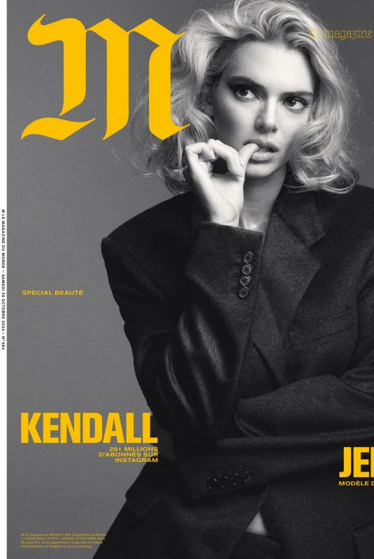 KENDALL JENNER in M Le Magazine Du Monde, October 2024