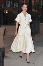 KERI RUSSELL Heading to Good Morning America in New York 10/30/2024
