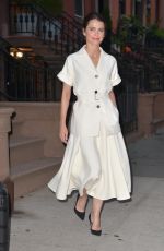 KERI RUSSELL Heading to Good Morning America in New York 10/30/2024