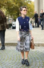 KIERNAN SHIPKA at Miu Miu SS25 Fashion Show in Paris 10/01/2024