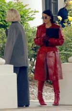 KIM KARDASHIAN and NAOMI WATSS on the Set of All