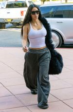 KIM KARDASHIAN Arrives for Saints