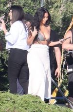 KIM KARDASHIAN Celebrates Her 44th Birthday with KRIS and KENDALL JENNER, KHLOE and KOURTNEY KARDASHIAN and Family and Friendsin Malibu 10/20/2024