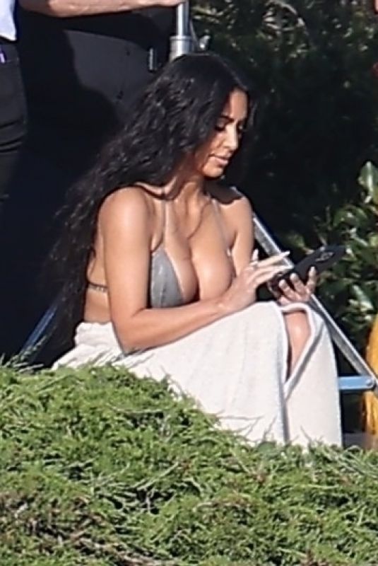 KIM KARDASHIAN Celebrates Her 44th Birthday with KRIS and KENDALL JENNER, KHLOE and KOURTNEY KARDASHIAN and Family and Friendsin Malibu 10/20/2024