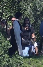 KIM KARDASHIAN Celebrates Her 44th Birthday with KRIS and KENDALL JENNER, KHLOE and KOURTNEY KARDASHIAN and Family and Friendsin Malibu 10/20/2024