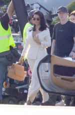 KIM KARDASHIAN on the Set of All
