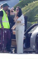 KIM KARDASHIAN on the Set of All