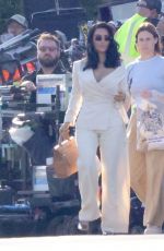 KIM KARDASHIAN on the Set of All
