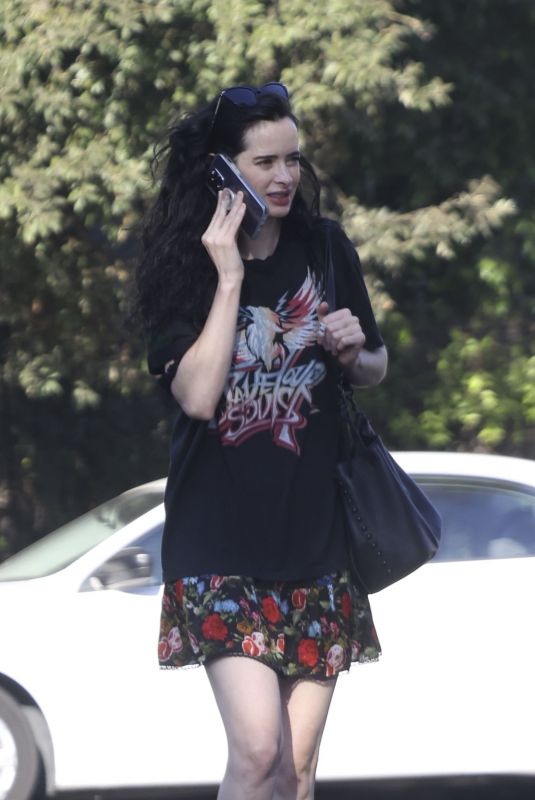 KRYSTEN RITTER Out and About in Los Angeles 10/03/2024