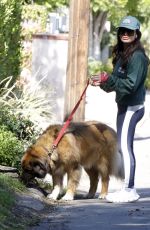 KYLE RICHARDS Out for a Dog Walk in Los Angeles 10/05/2024
