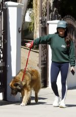 KYLE RICHARDS Out for a Dog Walk in Los Angeles 10/05/2024