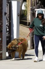 KYLE RICHARDS Out for a Dog Walk in Los Angeles 10/05/2024