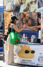 KYLE RICHARDS Out Shopping at Farmers Market in Los Angeles 09/29/2024