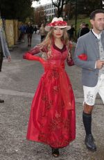 LA TOYA JACKSON Visits Oktoberfest 09/28/2024