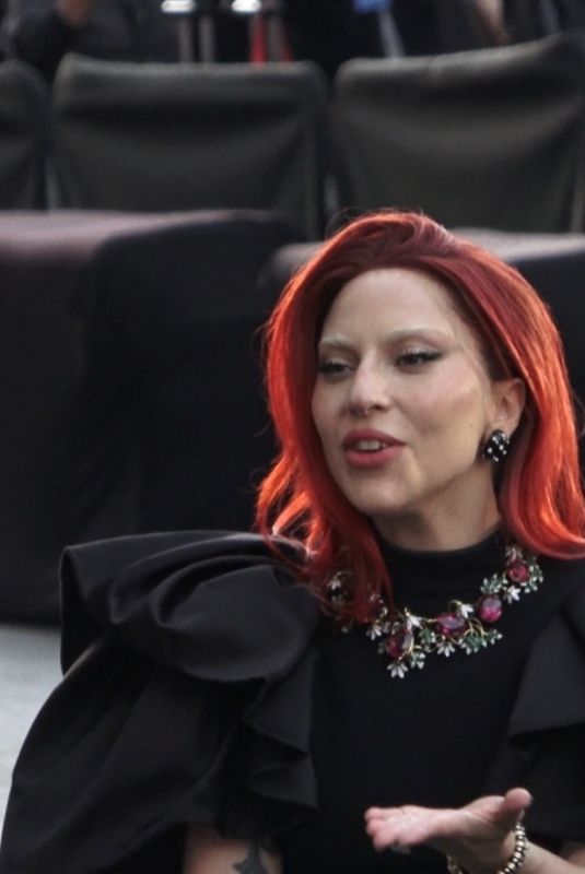 LADY GAGA Arrives at Joker: Folie a Deux Premiere in Hollywood 09/30/2024